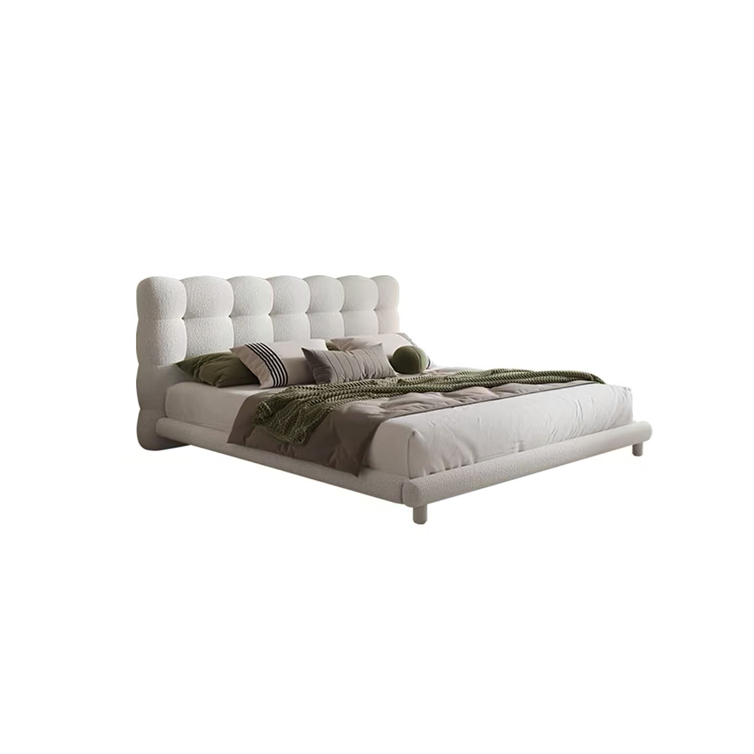 Minimalist Upholstered Bed SY100