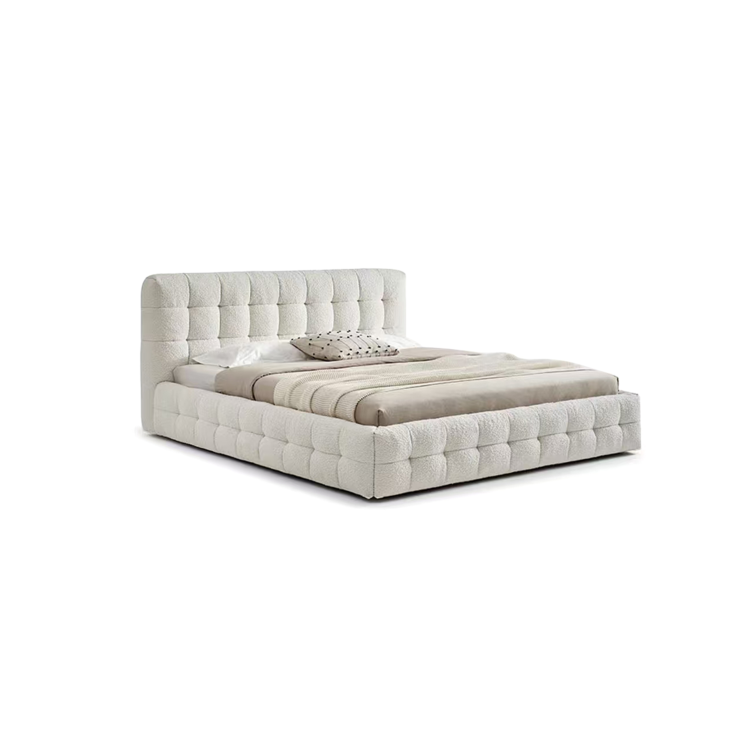 Minimalist Upholstered Bed SY105