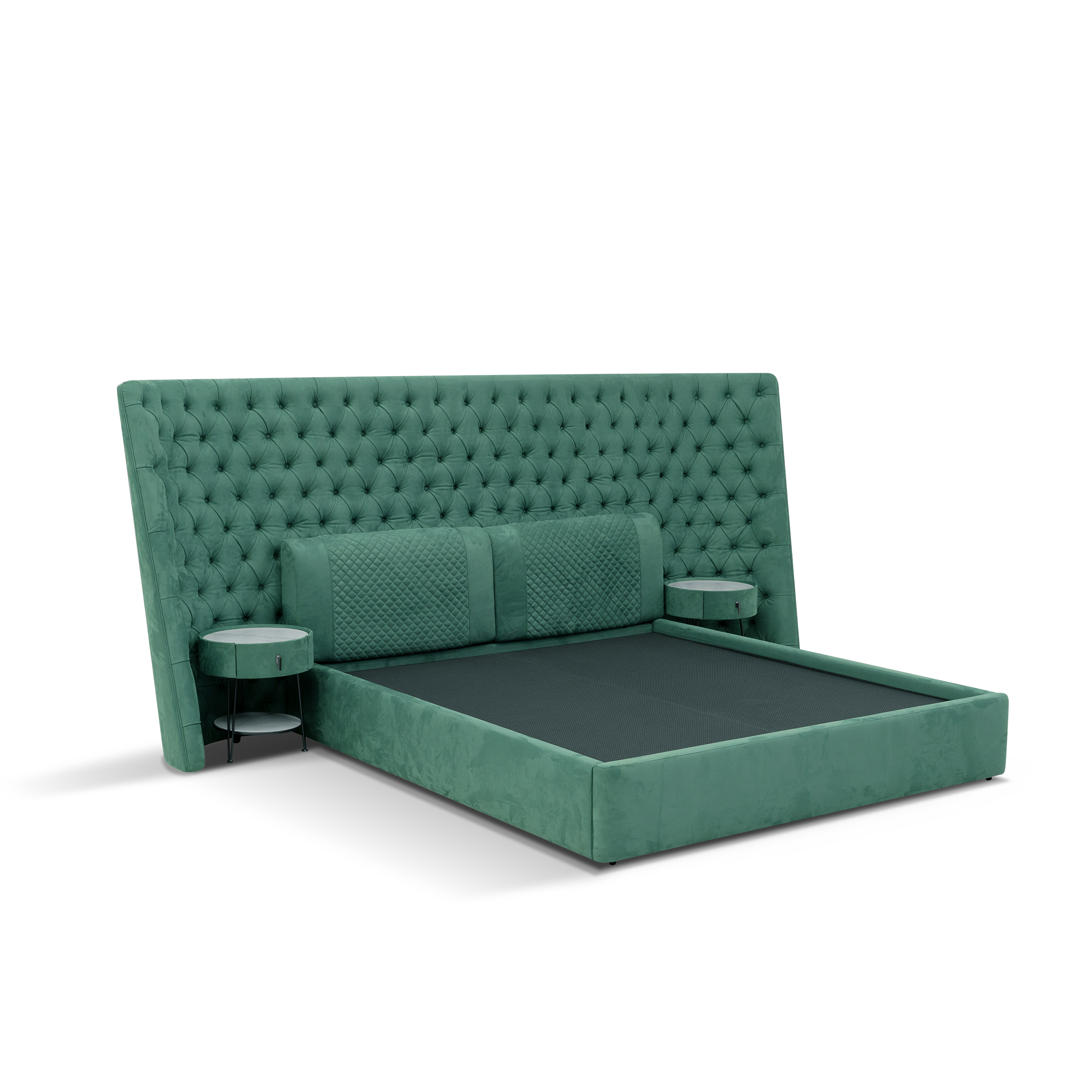 Minimalist Upholstered Bed SY122